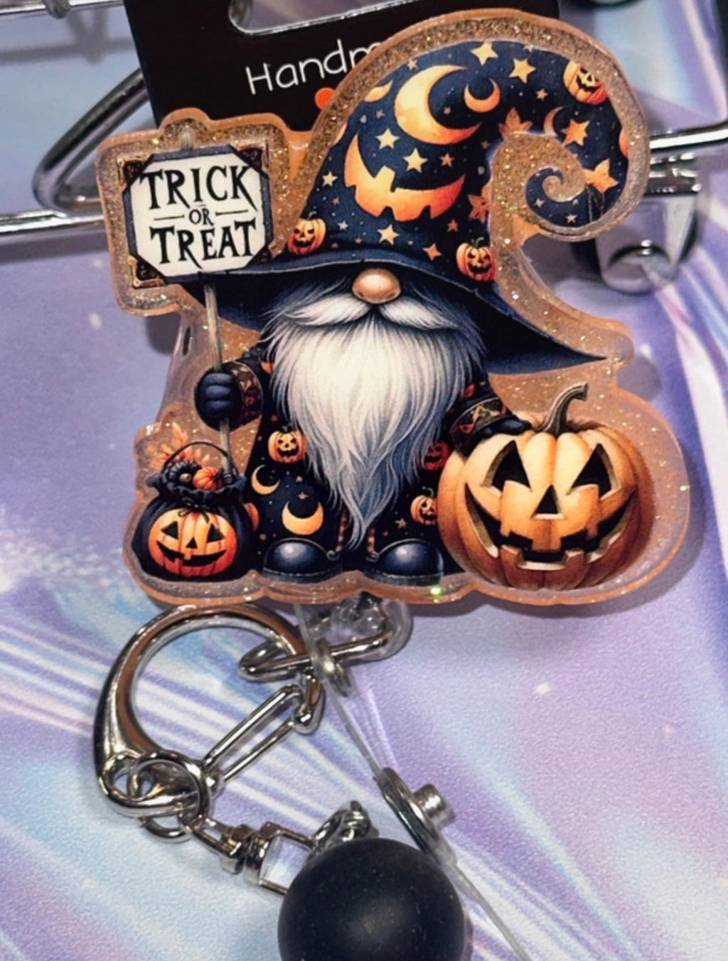 Halloween Gnome Badge reel