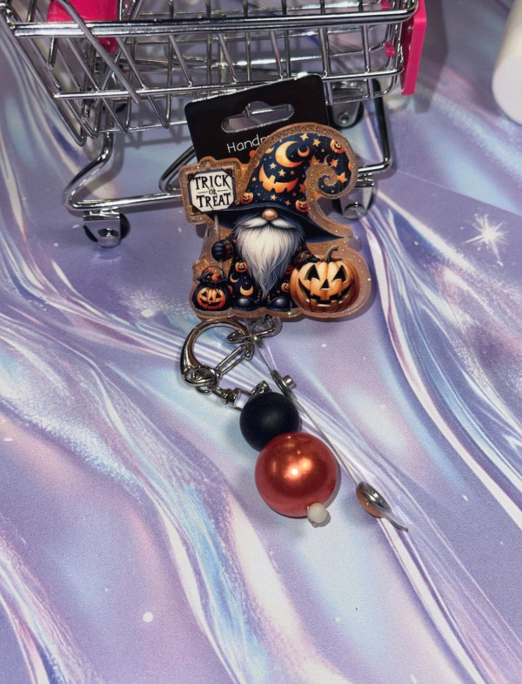 Halloween Gnome Badge reel