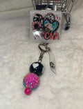 CNA Floral Heart Badge Reel
