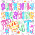 Currently Crashing Out Colorful DTF Transfer protected preview