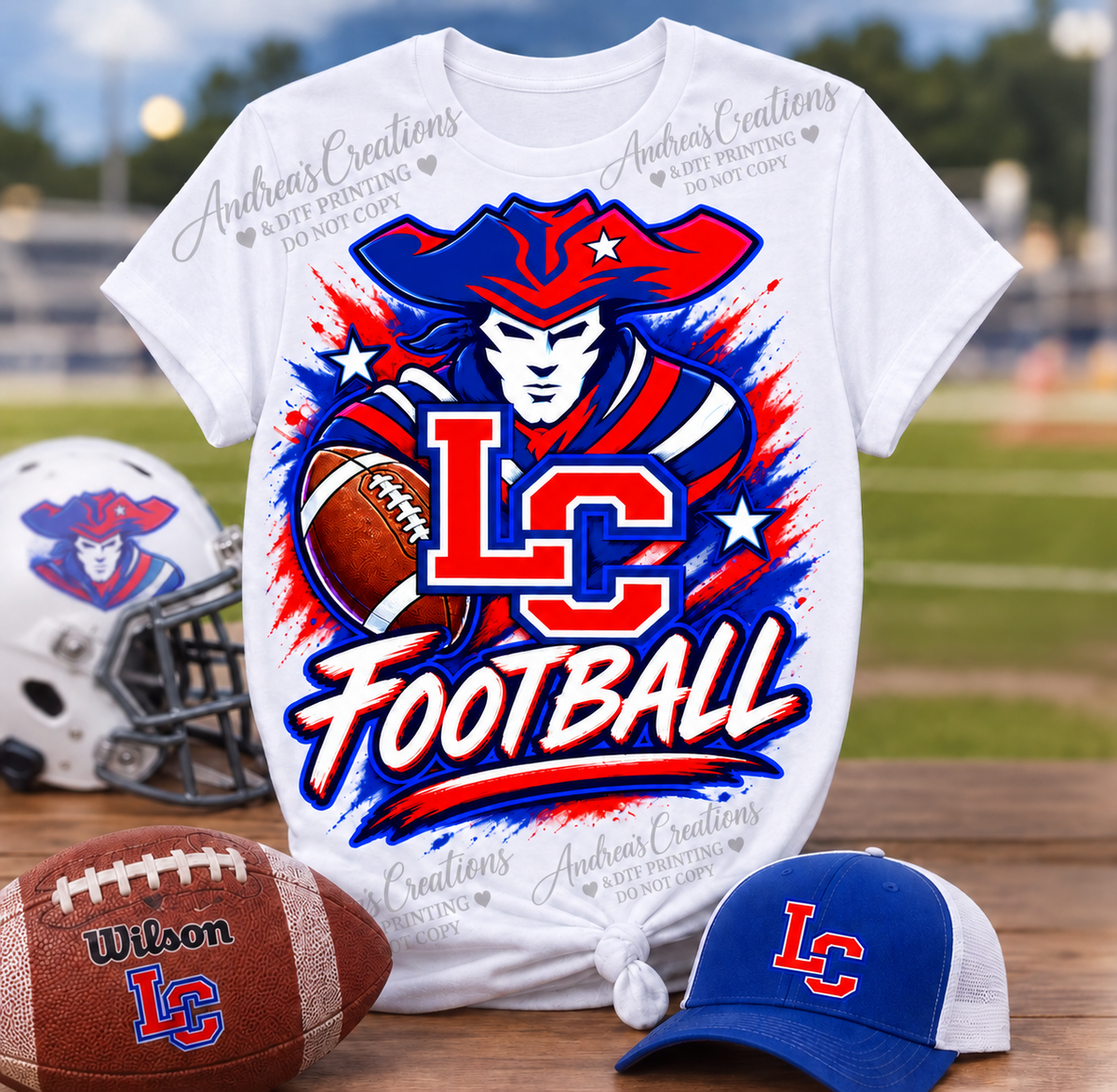 Lincoln Football Shirt or DTF Transfer