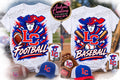 Lincoln County football DTF transfer design preview