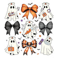 Nurse ghosts Halloween DTF transfer design