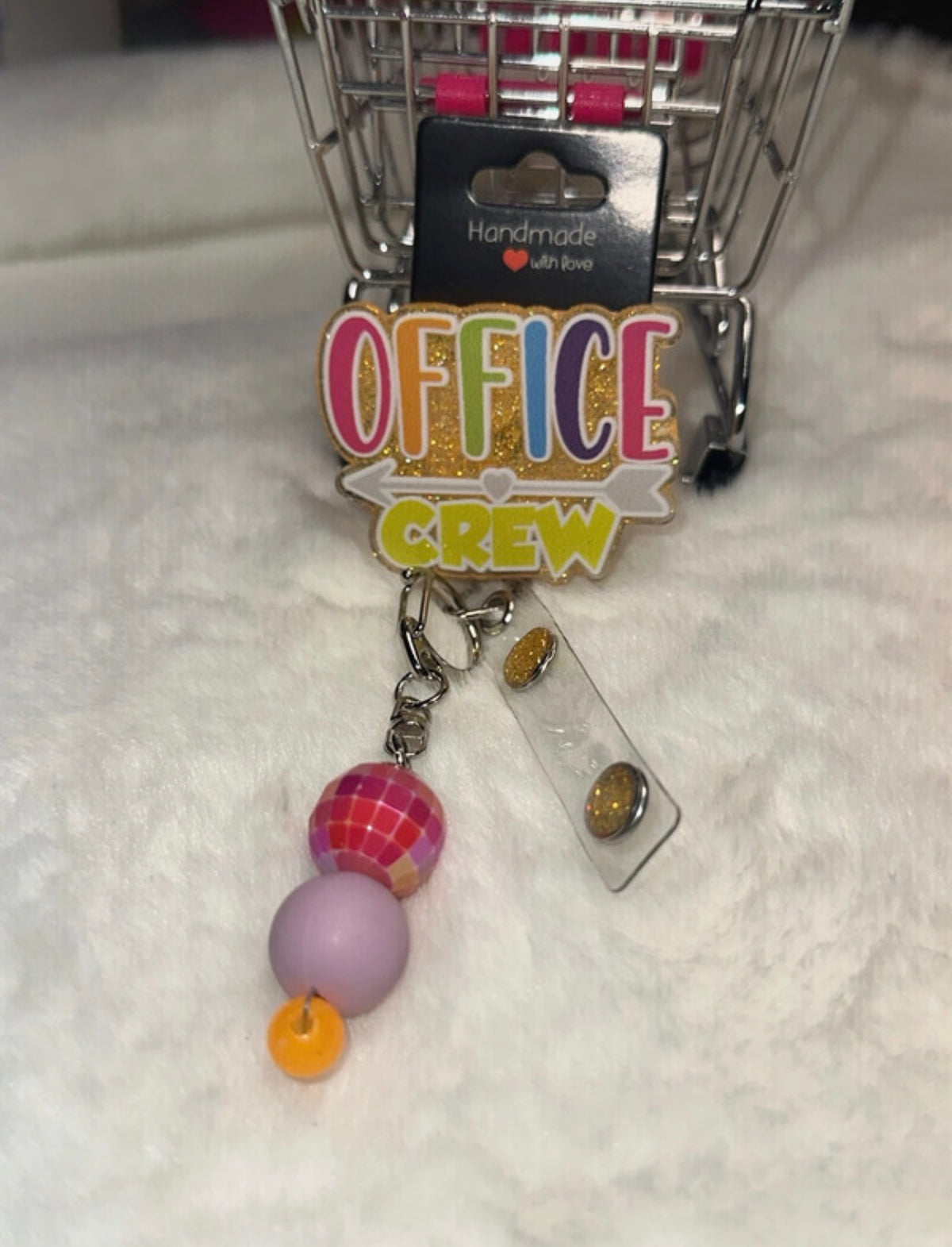 Office Crew Badge Reel