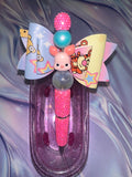 Piglet and Tigger pink rhinestone pen